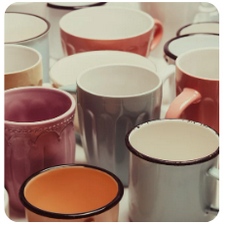 LED UV printing on ceramic mugs and rigid surfaces